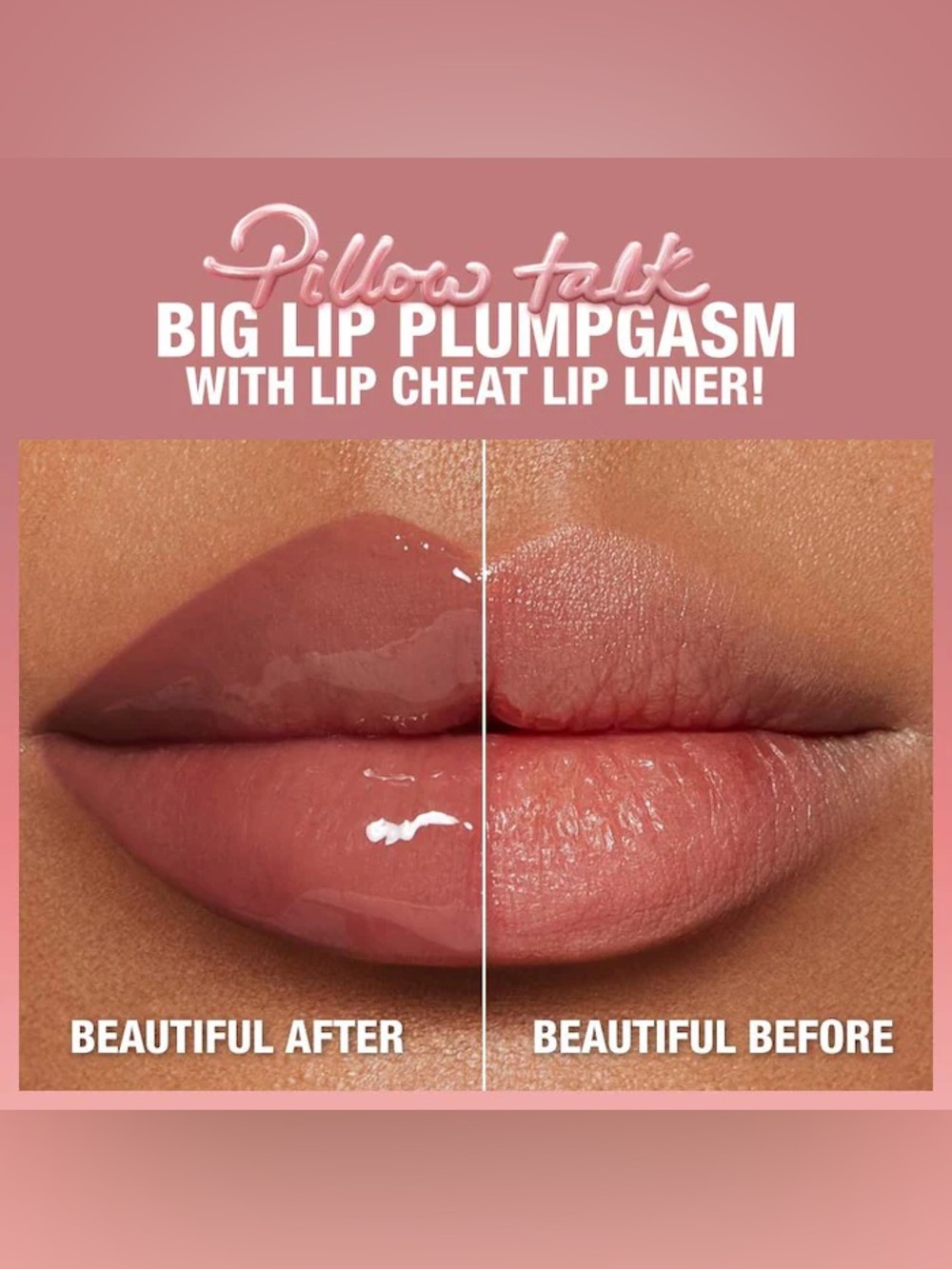 Charlotte Tilbury Pillow Talk Big Lip Plumpgasm Plumping Lip Gloss - Picture 9 of 14